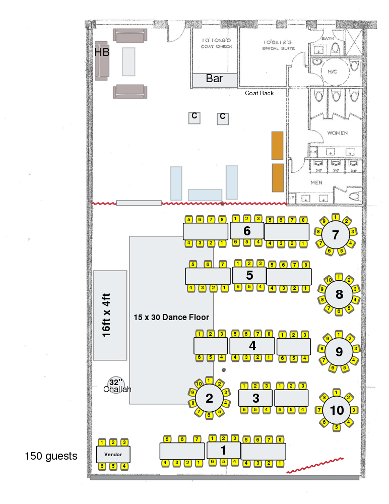 Floor Plan York Mills Gallery York Mills Gallery Bar Mitzvah Floor Plan